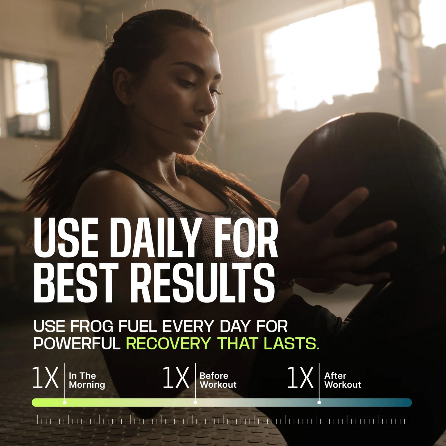 Frog Fuel Power Protein Collagen Protein Shot for Muscle Recovery